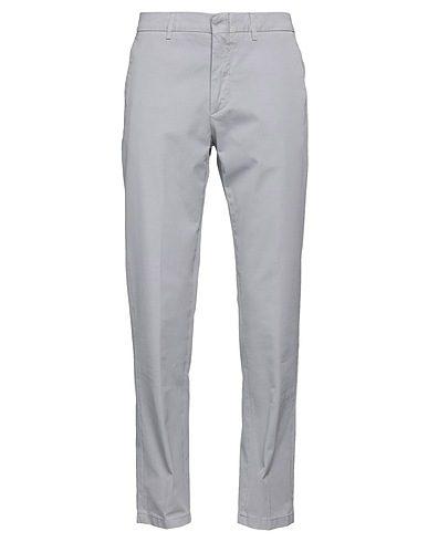 DUNHILL Casual trouser Light grey 100% Cotton