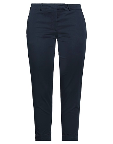 ROSSOPURO Casual pants Midnight blue 94% Cotton, 6% Elastane