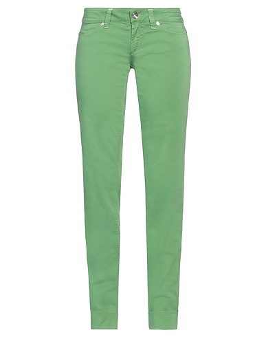 JACOB COHЁN Casual trouser Green 97% Cotton, 3% Elastane