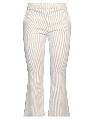 D.EXTERIOR Casual trouser Light grey 66% Cotton, 29% Polyamide, 5% Elastane