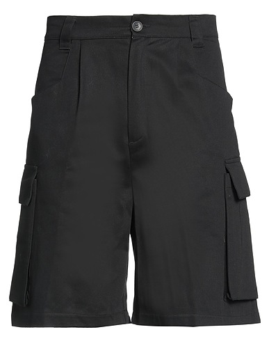 THE SILTED COMPANY Shorts & Bermuda Black 100% Cotton