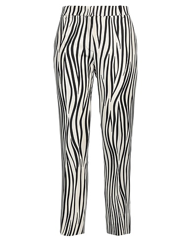 VALENTINO GARAVANI Casual pants Off white 65% Virgin Wool, 35% Viscose