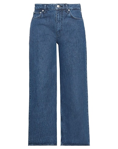 RAG & BONE Denim pants Blue 80% Organic cotton, 20% Post-consumer recycled cotton