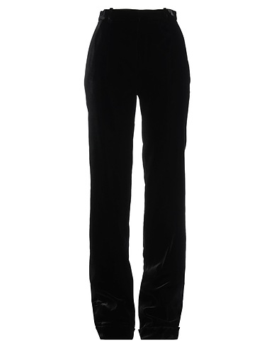 SAINT LAURENT Casual pants Black 65% Viscose, 35% Cupro