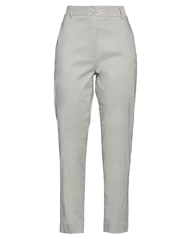 PIERANTONIO GASPARI Casual pants Grey 36% Viscose, 34% Linen, 27% Polyamide, 3% Elastane