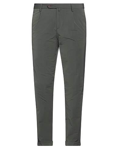 MYTHS Casual trouser Sage green 88% Polyamide, 12% Elastane