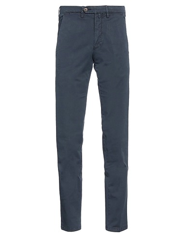 MICHAEL COAL Casual pants Midnight blue 97% Cotton, 3% Elastane