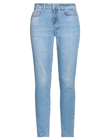 LIU •JO Denim trousers Blue 92% Cotton, 6% Elastomultiester, 2% Elastane