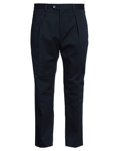 ETRO Casual pants BLU 98% Cotton, 2% Elastane