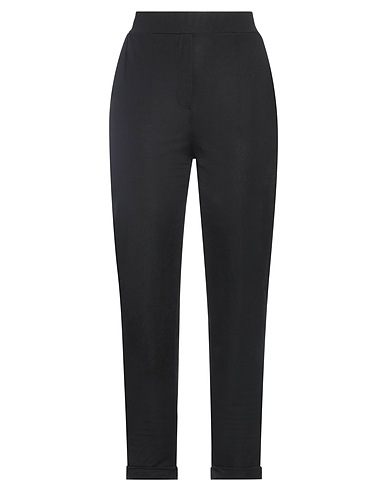 KATE BY LALTRAMODA Casual trouser Black 50% Viscose, 50% Polyamide