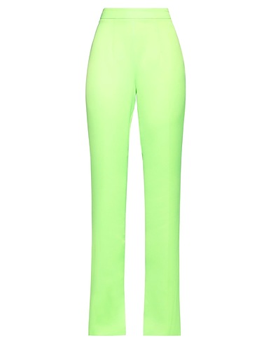 VICOLO Casual trouser Lime green 100% Polyester