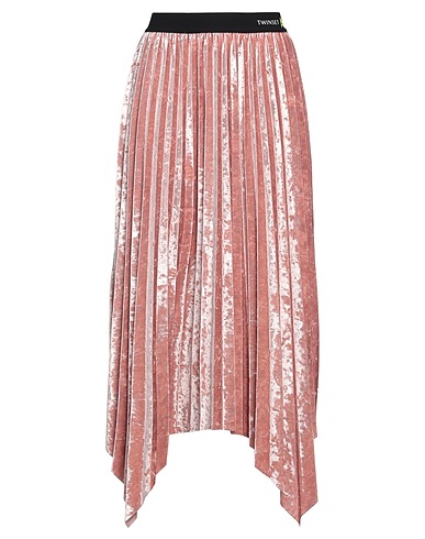 ACTITUDE by TWINSET Midi skirt Antique rose 92% Polyester, 8% Elastane, Polyamide