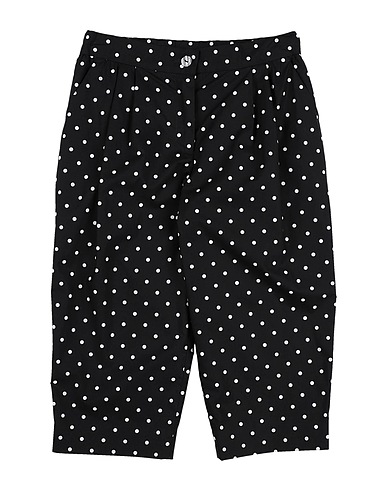 DOLCE&GABBANA Casual trouser Black 100% Cotton