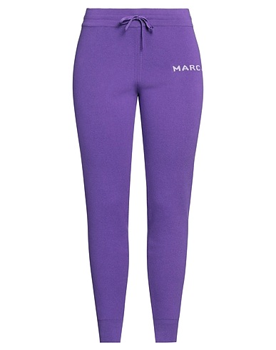 MARC JACOBS Pantalone Viola 87% Cotone, 12% Nylon, 1% Elastan