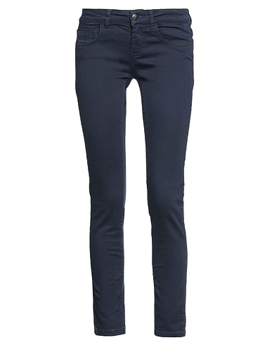 KATE BY LALTRAMODA Pantaloni jeans Blu navy 92% Cotone, 6% Elastomultiestere, 2% Elastan