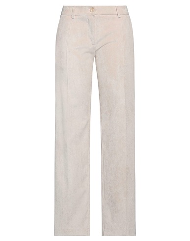 KATIA GIANNINI Casual trouser Beige 85% Polyester, 12% Polyamide, 3% Elastane