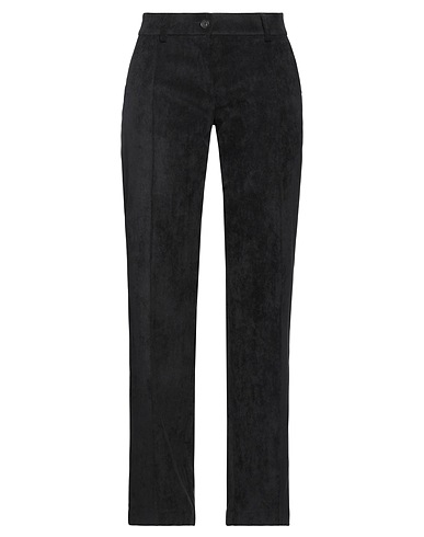 KATIA GIANNINI Casual pants Black 85% Polyester, 12% Polyamide, 3% Elastane