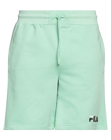 FILA Shorts & Bermuda Light green 80% Cotton, 20% Polyester