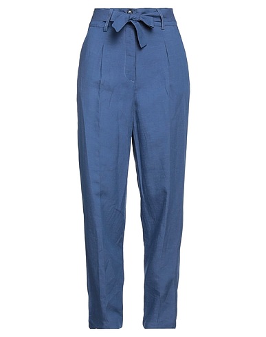 MOONSHINE Milano Casual trouser Blue 68% Viscose, 32% Linen