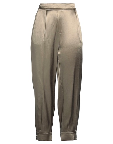 FLOOR Casual trouser Military green 100% Viscose
