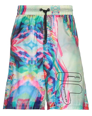 FILA Shorts & Bermuda Verde chiaro 100% Poliestere