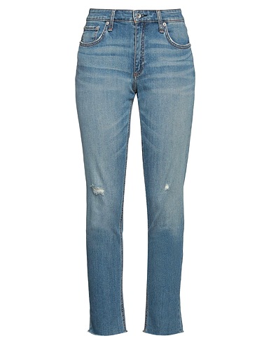 RAG & BONE Baggy Blue 98% Cotton, 2% Polyurethane