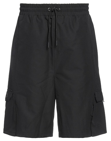 FILA Shorts & Bermuda Black 64% Polyester, 36% Cotton
