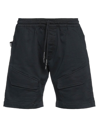 JACK & JONES Shorts & Bermuda Black 81% Cotton, 17% Polyester, 2% Elastane