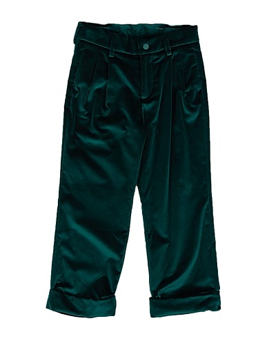 BERWICH Casual trouser Green 98% Cotton, 2% Elastane