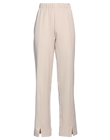 ALESSIO BARDELLE Casual pants Beige 79% Polyester, 17% Viscose, 4% Elastane