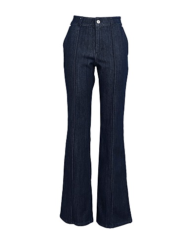 MICHAEL MICHAEL KORS Denim trousers Blue 67% Cotton, 32% Polyester, 1% Elastane