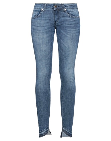 DENNY ROSE Denim trousers Blue 81% Cotton, 17% Polyester, 2% Elastane