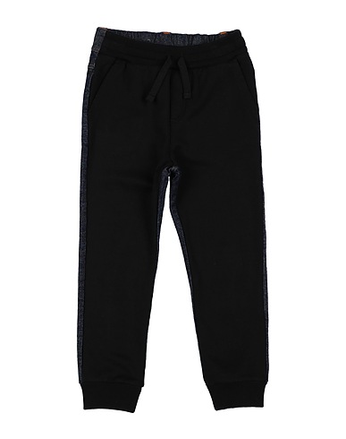 DOLCE&GABBANA Casual trouser Black 97% Cotton, 3% Elastane, Polyurethane, Polyester