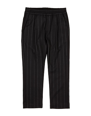 PAOLO PECORA Pantalone Nero 65% Poliestere, 33% Viscosa, 2% Elastan