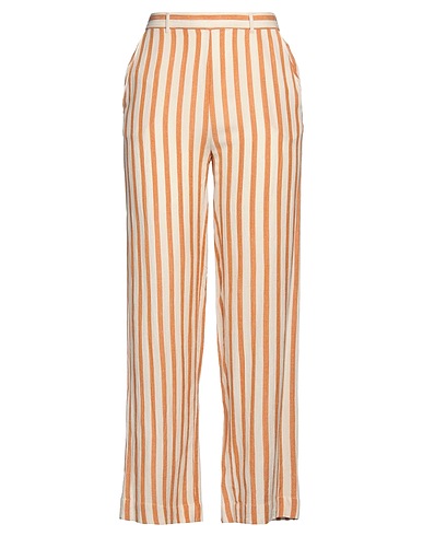 HARTFORD Hosen Lederfarben 55% Rayon, 35% Baumwolle, 10% Leinen