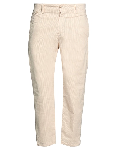 TRUE NYC® Casual trouser Cream 82% Cotton, 15% Linen, 3% Elastane