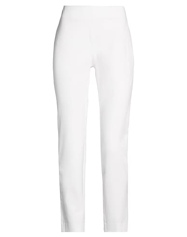 LAUREN RALPH LAUREN Pantalon BIANCO 53% Coton, 41% Viscose, 6% Élasthanne