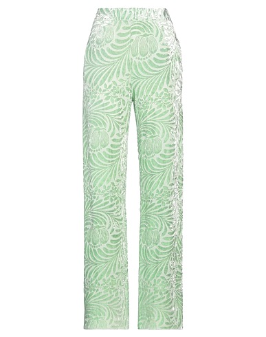JIL SANDER Casual trouser Light green 86% Viscose, 9% Polyamide, 5% Elastane