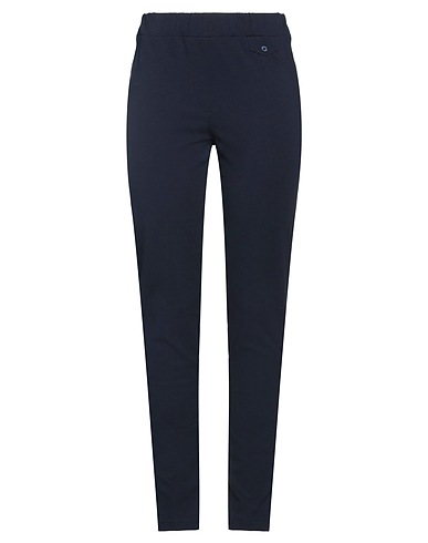 EXTE Casual trouser Navy blue 70% Viscose, 27% Polyamide, 3% Elastic fibres