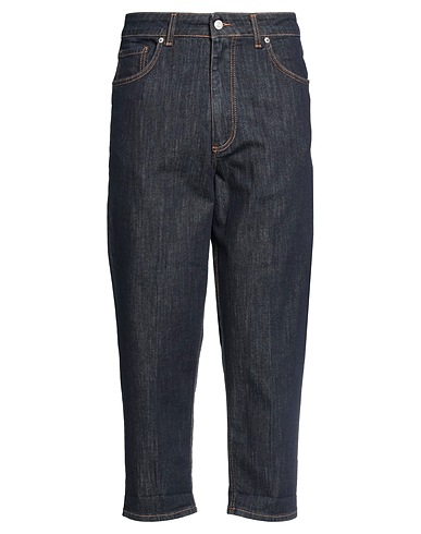 DIFFERENT Denim trousers Blue 100% Cotton