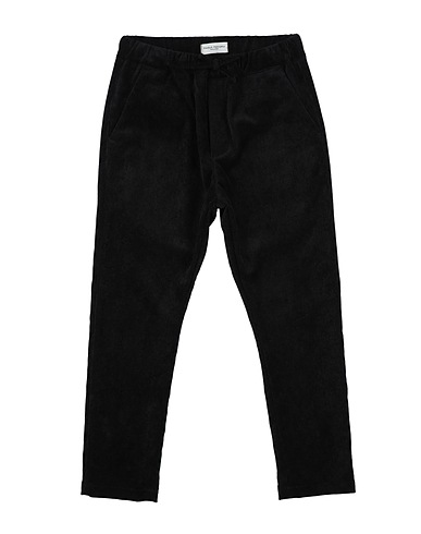 PAOLO PECORA Casual trouser Black 85% Polyester, 12% Polyamide, 3% Elastane