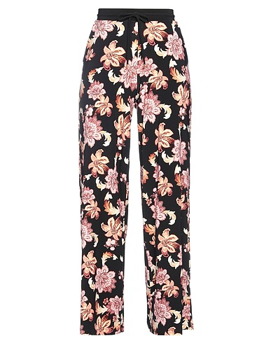 LAUREN RALPH LAUREN Casual trouser Black 95% Polyester, 5% Elastane