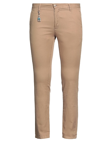 SQUAD² チノパンツ サンド リネン 52% / コットン 46% / ポリウレタン 2%