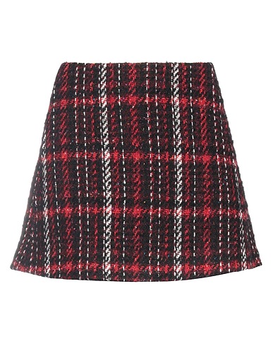 MARNI Mini skirt Burgundy 80% Virgin Wool, 14% Polyamide, 6% Mohair wool