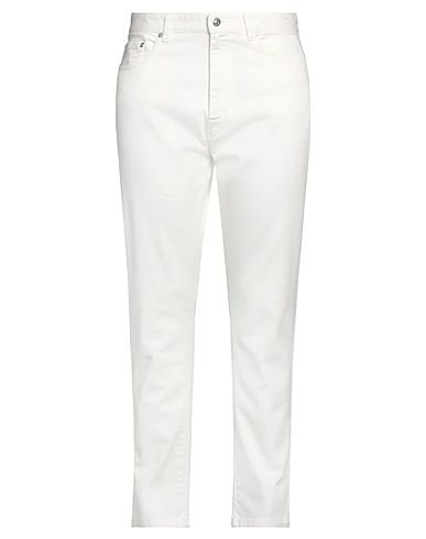 N°21 Casual trouser Off white 99% Cotton, 1% Elastane