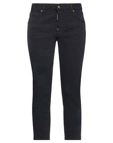 DSQUARED2 Pantalone Nero 97% Cotone, 3% Elastan