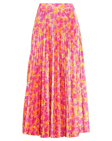 VALENTINO GARAVANI ロングスカート フューシャ ポリエステル 94% / ポリウレタン 6%