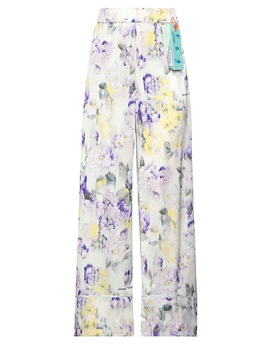 OFF-WHITE™ Pantalon Jaune pastel 97% Polyester, 3% Élasthanne