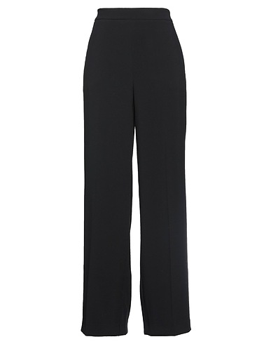 TWINSET Casual trouser Black 97% Polyester, 3% Elastane