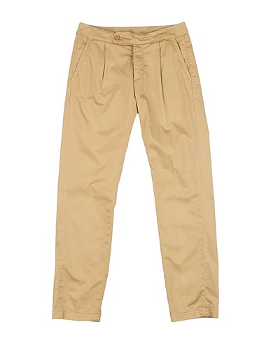 DONDUP Casual pants Beige 96% Cotton, 4% Elastane